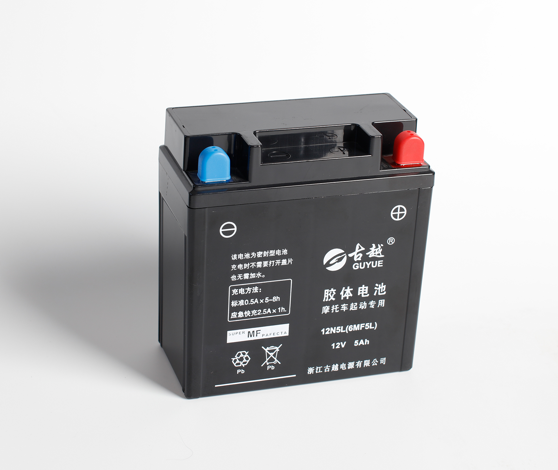 膠體摩托車(chē)電池 6MF5L-GEL